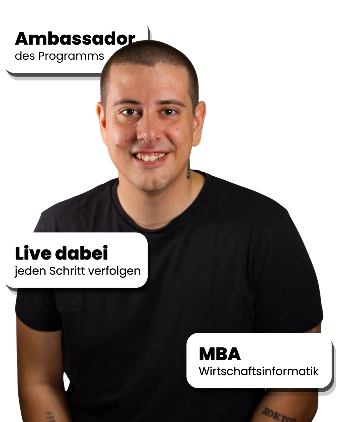Lars Ritter, Ambassador des MBA Wirtschaftsinformatik am IDM Campus